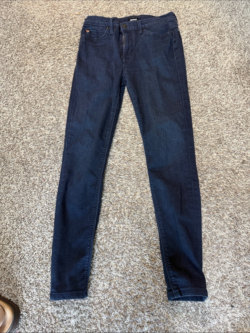 Hudson Jeans Skinny Jeans Deep Indigo